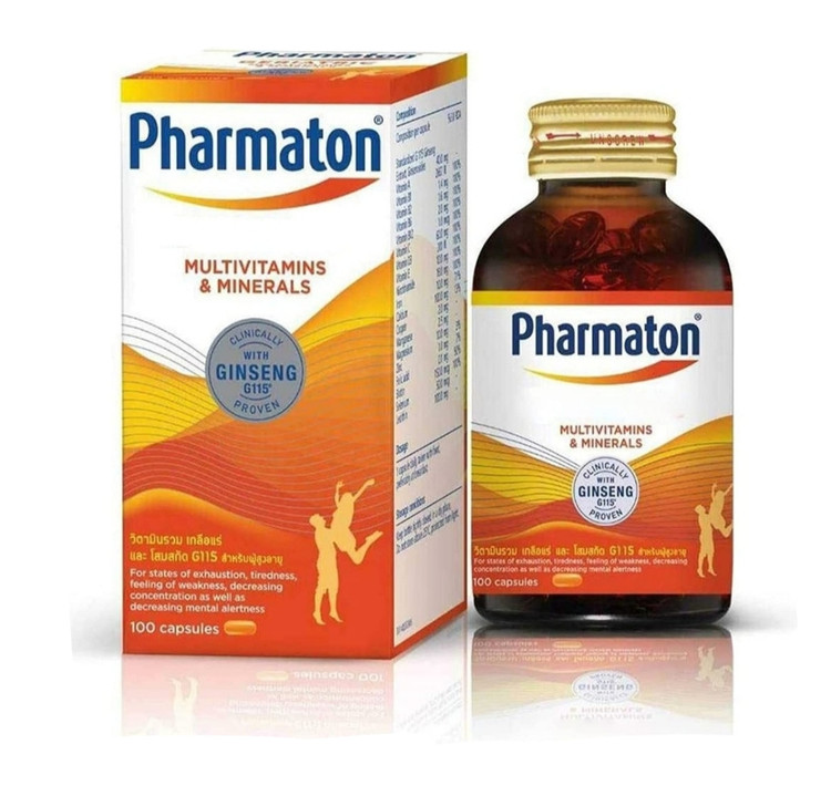 قرص فارماتون ویتالیتی اصل 100 عددی | Pharmaton Vitality