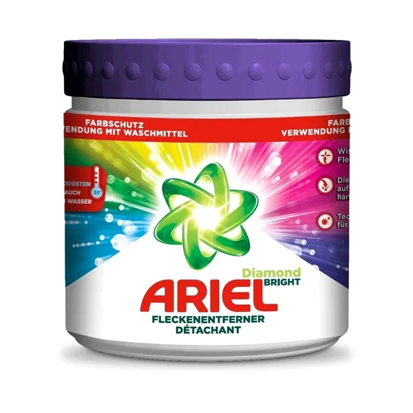 پودر لکه بر آریل ARIEL محافظت کننده از رنگ لباس 500گرم