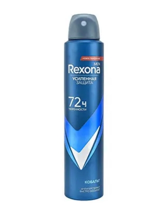 اسپری ضد تعریق مردانه رکسونا مدل Cobalt dry حجم 200 میل