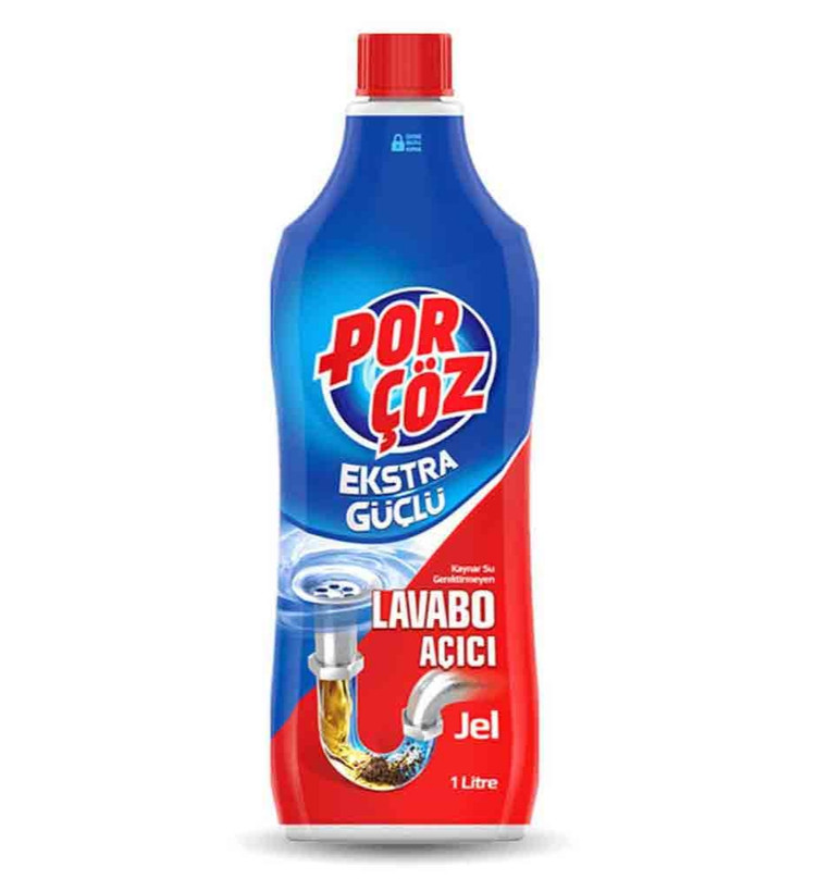 مایع لوله بازکن قدرتمند PORCOZ Ekstra Guclu پورچوز 1 لیتری