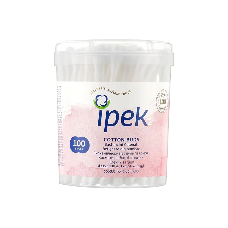 گوش پاک کن پنبه ای ایپک ipekعددی100