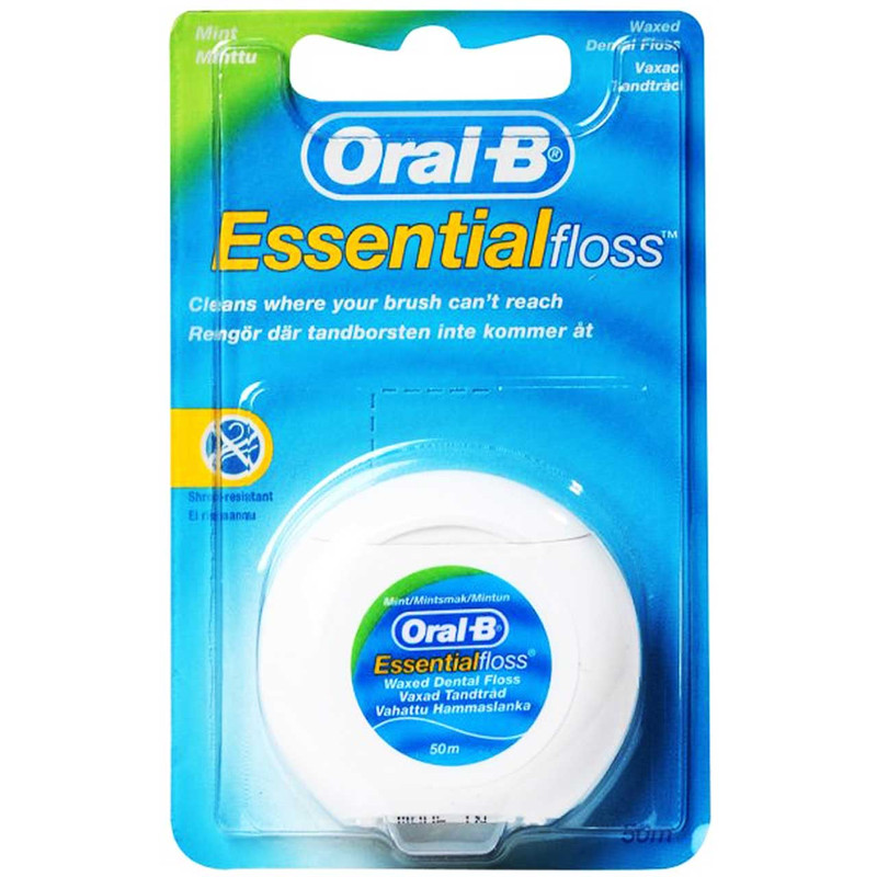 دندان اورال بی نعنایی مدل اسنشیال فلوس oral B
