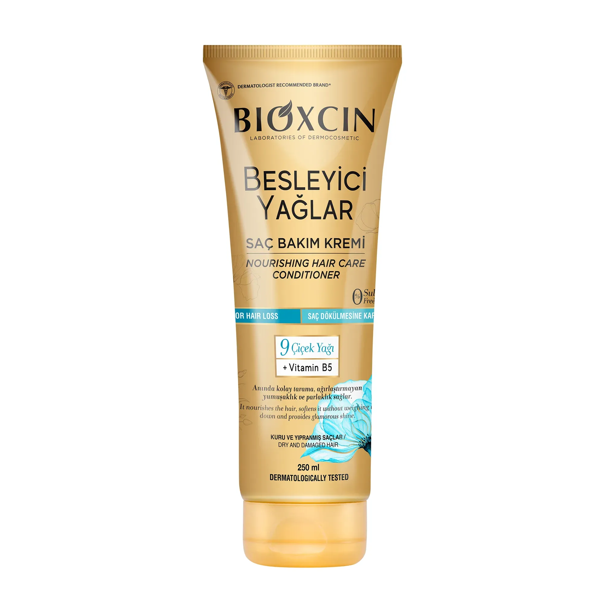 ماسک مو 9 گیاه بیوکسین BIOXCIN موهای خشک و آسیب دیده حجم 250 میل